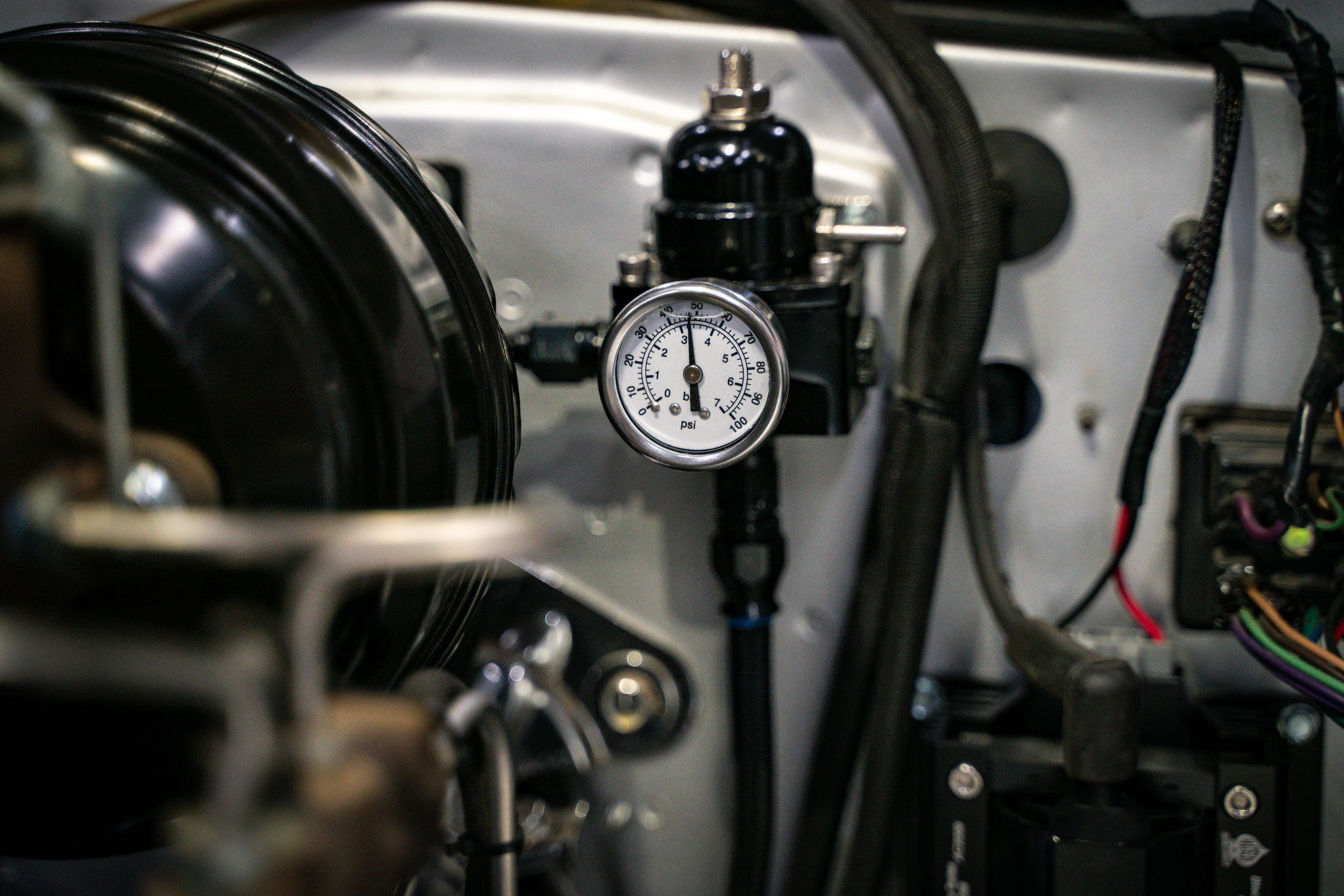 Placeholder for the ACES inline fuel pump, filters and hose routing