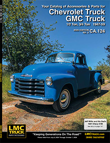 Chevrolet and GMC truck catalog cover