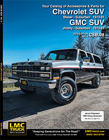 Chevrolet and GMC SUV catalog cover