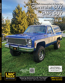 Chevrolet and GMC SUV catalog cover