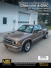 Chevrolet and GMC compact truck catalog cover