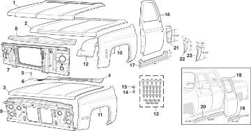 1973-91 Fender Emblems - LMC Truck