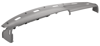 KOJEM Dash Cover Panel For Dodge Ram 1994-1997 – Paintable Gray Plastic Replacement Top Pad