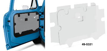 1969-70 Ford F100 F250 F350 Door Panel Insert Sets - LMC Truck