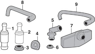 PCV Hoses - LMC Truck