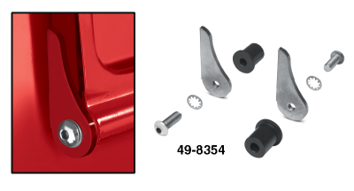 1937-1979 Ford Pickup Truck Tailgate Hinge Pair Black Pair Of Black Tailgate Hinges For 1937-1979 Ford Stepside Pickup Trucks - Dales Manufacturing Ford Stepside Tailgate Hinges - Foto 3