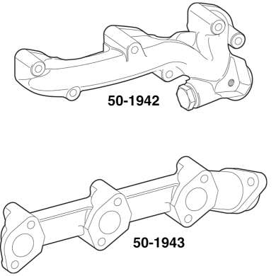 FORD RANGERS & BRONCO II 1983-2011 - Exhaust Manifolds
