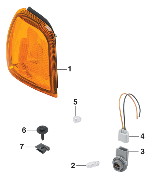 FORD RANGERS & BRONCO II 1983-2011 - Sidemarker and Components