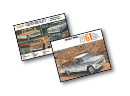 CHEVY & GMC TRUCKS 1960-1966 - Sales Brochures