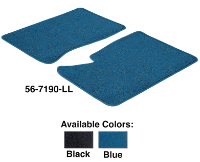 DODGE TRUCKS & RAMCHARGERS 1972-1993 - Carpeted Floor Mats