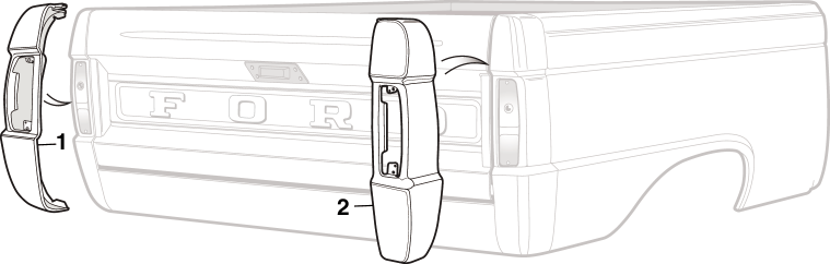 FORD TRUCKS 1957-1972 - Styleside Tail Light Panels