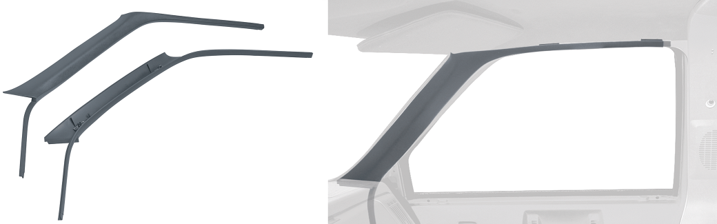 CHEVY & GMC TRUCKS 1988-1998 - A Pillar Trim Set