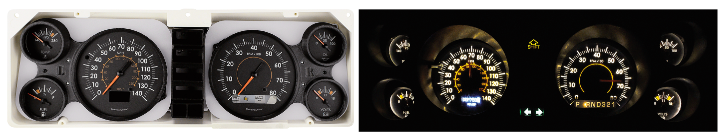 CHEVY & GMC TRUCKS & SUVS 1982-2004 - Classic Instruments OE Style Gauge Cluster