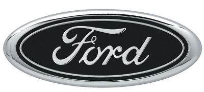 FORD TRUCKS 1997-2014 - Satin Black Diecast Grille & Tailgate Emblem