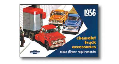 CHEVY & GMC TRUCKS 1947-1959 - Accessory Brochures