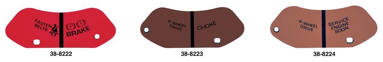 CHEVY & GMC TRUCKS 1973-1987 - 1981-91 Telltale Lenses