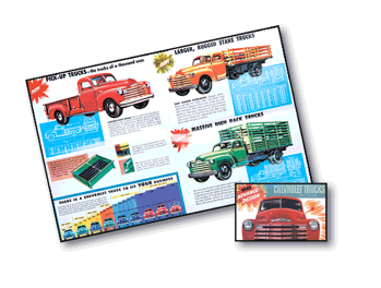 CHEVY & GMC TRUCKS 1947-1959 - Sales Brochures