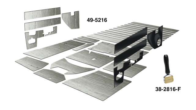 FORD BRONCOS 1966-1977 - Pre-Cut Insulation Kit